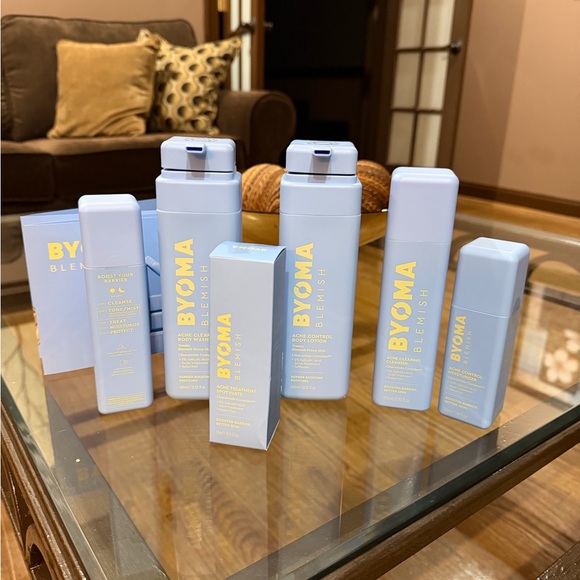 Byoma Other - BYOMA Blemish Control Skincare Set - Light Blue